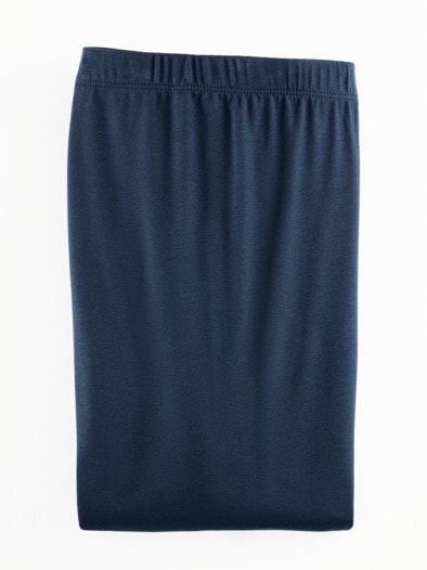Stretch-Leggings lang Marine