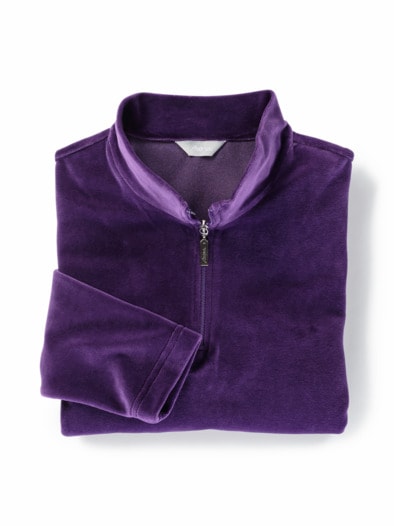 Nicki-Troyer Kuschelweich Violett