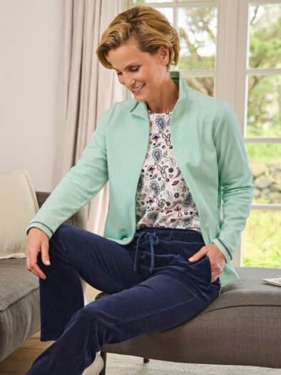 Nicki-Hose Kuschelweich Marine