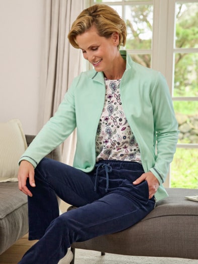 Nicki-Hose Kuschelweich Marine