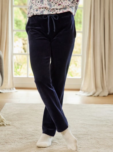 Nicki-Hose Kuschelweich Marine
