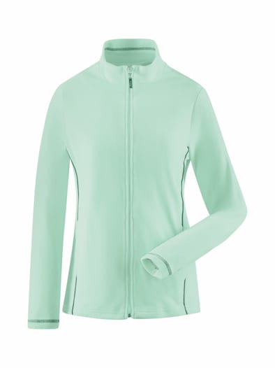 Nicki-Jacke Kuschelweich Eisblau