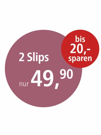 Baumwoll-Miederslip Weiß