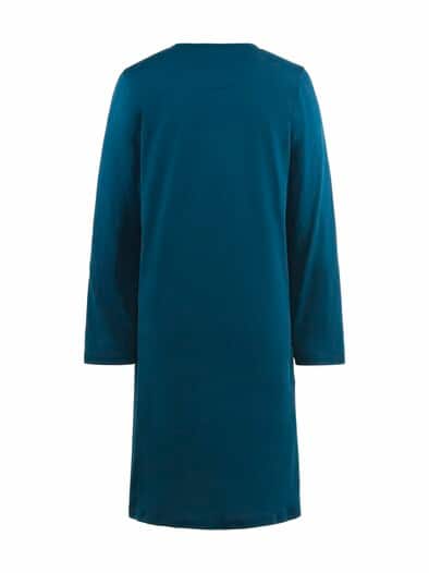 Baumwoll-Nachtkleid 2er Pack Barolo/Petrol
