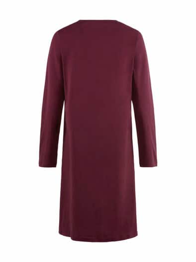 Baumwoll-Nachtkleid 2er Pack Barolo/Petrol