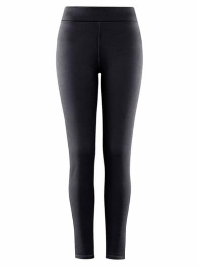 Kuschel-Leggings Schwarz