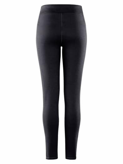 Kuschel-Leggings Schwarz