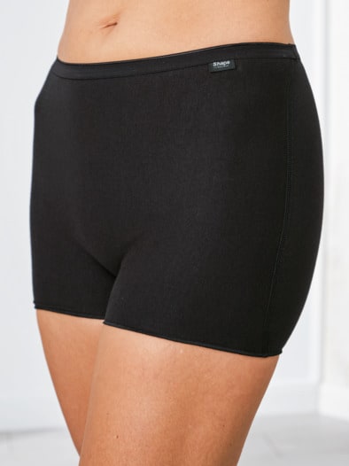 Bio-Baumwoll-Pagenslip Schwarz