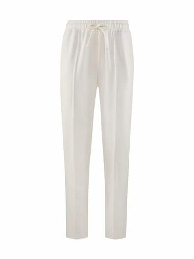 Jersey-Hose Viskose Ecru