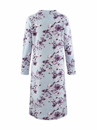 Thermo-Nachtkleid Wintertaum Hellblau