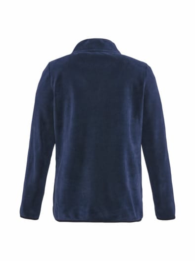 Edel-Fleece Troyer extraleicht Marine