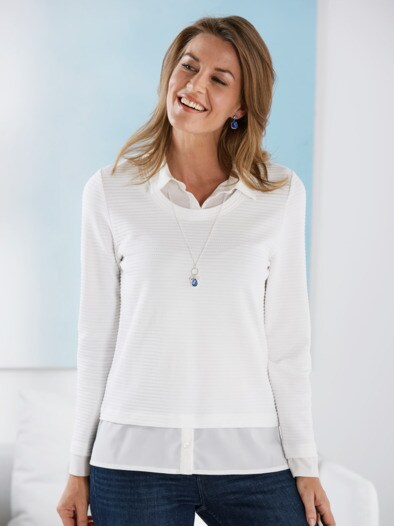 2in1 Blusenshirt 2in1 Blusenshirt