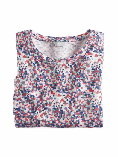 Viskose-Shirt Konfetti Multicolor