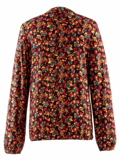 Langarm-Shirt Millefleurs Terra geblümt