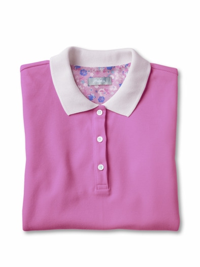 Poloshirt Bio-Baumwolle Pink