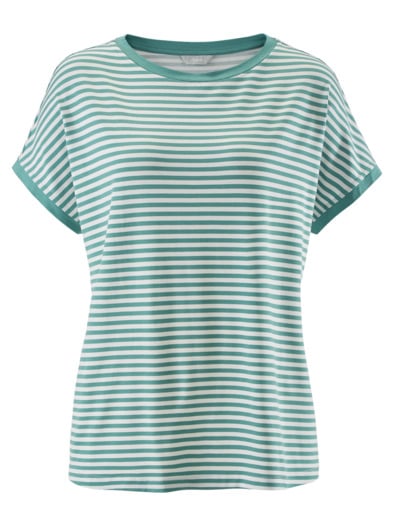 Soft-Shirt Viskosejersey Grün unbedruckt