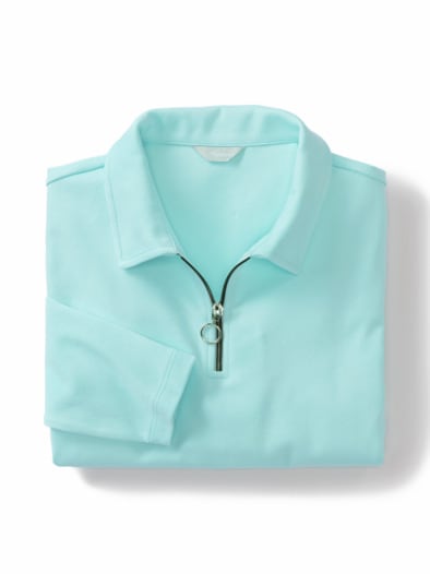 Jersey-Troyer Eisblau