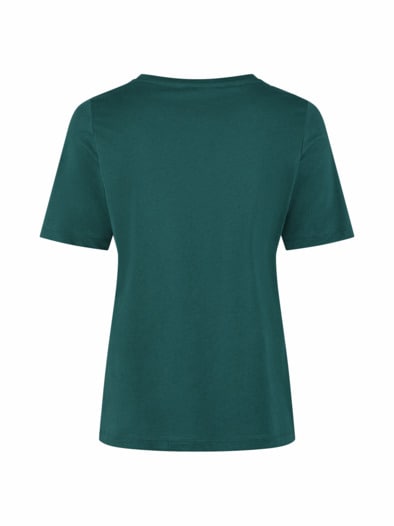 Glitzershirt Urlaubsgrüße Petrol