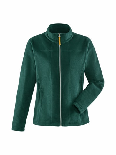 Fleecejacke Extraleicht Moosgrün