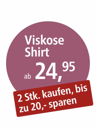 Viskose-Top Salbei