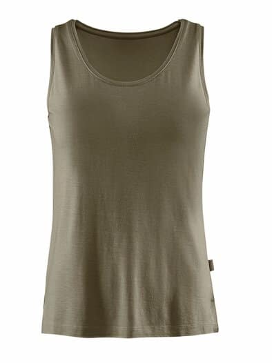 Viskose-Top Khaki