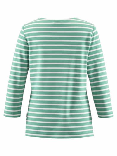 Ringelshirt Atmungsaktiv Grün