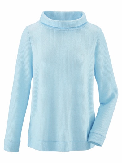 Leicht-Pullover-Supersoft Hellblau