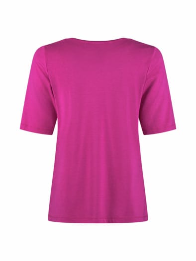 Viskose-Shirt 1/2-Arm Pink