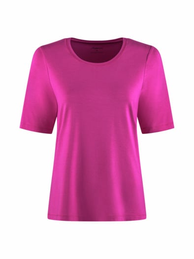 Viskose-Shirt 1/2-Arm Pink