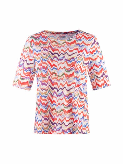 Rabe Shirt Zick Zack Multi