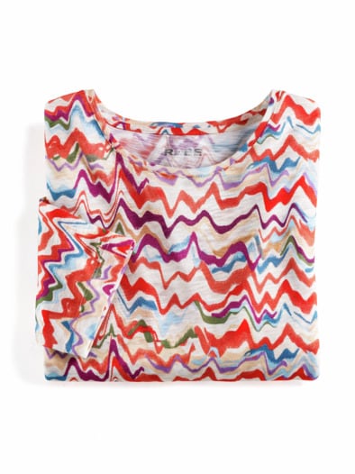 Rabe Shirt Zick Zack Multi