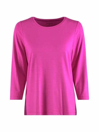 Viskose-Shirt 3/4 Arm Pink