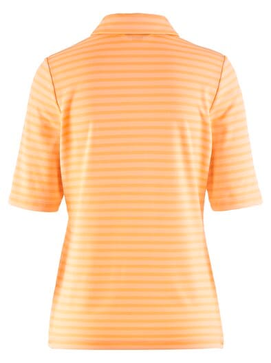 Extrafrisch-Polo Ringel Mandarine