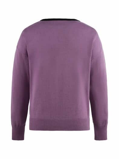 Pullover Triangle Beere