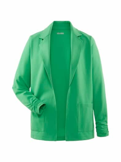 Rabe offene Jerseyjacke Pistazie