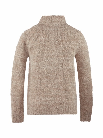 Alpaka-Strickjacke Cusco Creme