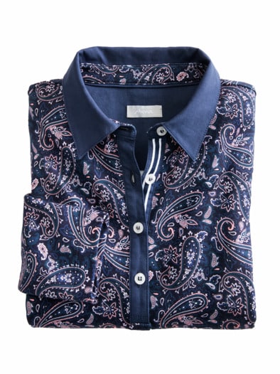 Baumwoll-Poloshirt Everyday Marine