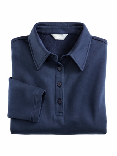 Thermo light Poloshirt Blau