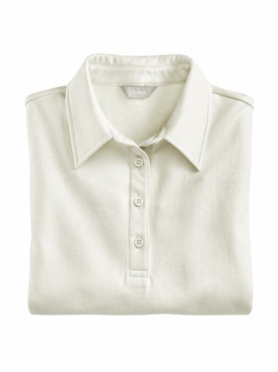 Thermo light Poloshirt offwhite