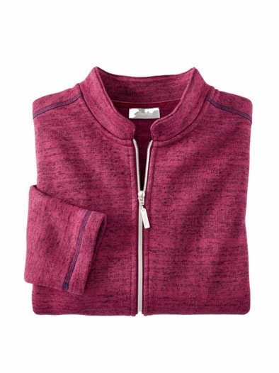 Strickfleecejacke Beere