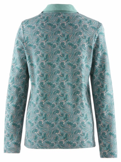 Baumwoll-Poloshirt Everyday Salbei
