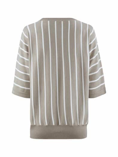 Strickpullover Kimono Sand