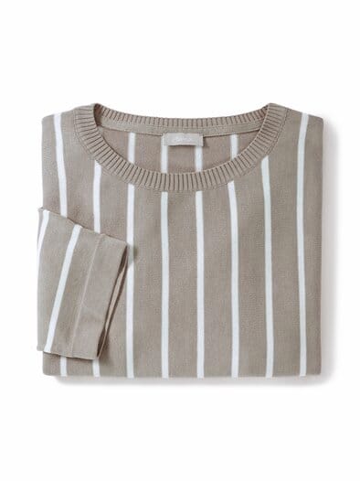 Strickpullover Kimono Sand