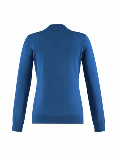 Stehkragen-Pullover Supersoft Royal-Blau