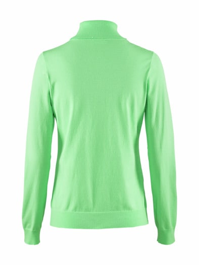 Rollkragen-Pullover Supersoft Mintgrün