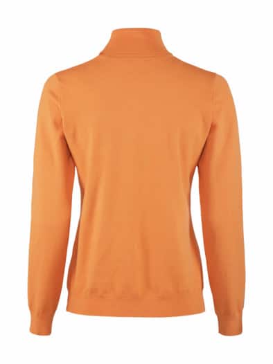Rollkragen-Pullover Supersoft Safran