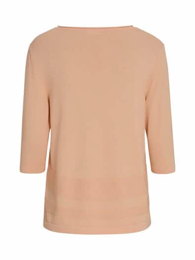 Viskose Pullover kühlend Pfirsich