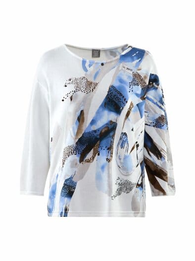 Rabe Strickpullover Safari Hellblau