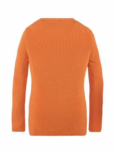 Baumwoll-Zauberpullover Apart Safran