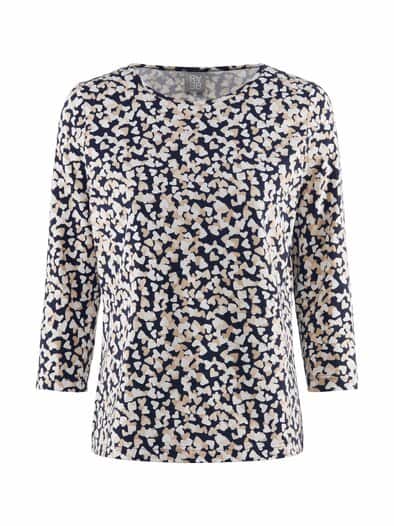 Rabe Jersey-Shirt Herzchen Multicolor